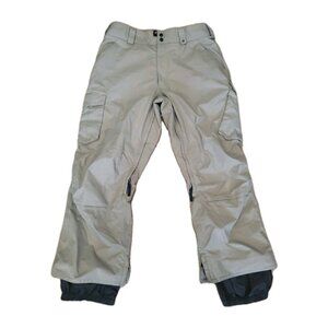 BURTON Pants Mens La Costa Nostra Ronin Ski Snowboard Tan Large